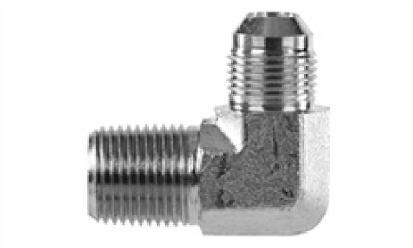 McLeod Racing - McLeod Racing Fitting Male Elbow Roll Pin To An4 - 139029