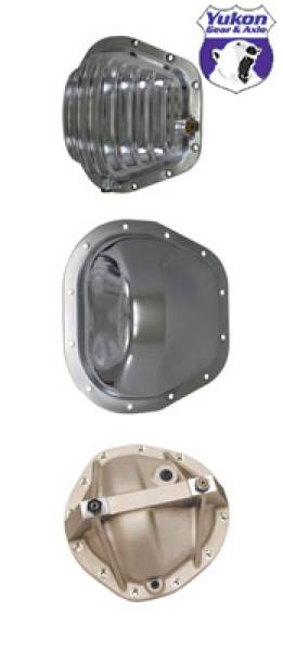 Yukon Gear & Axle - Yukon Gear & Axle Polished Aluminum Replacement Cover For Dana 80 - YP C2-D80