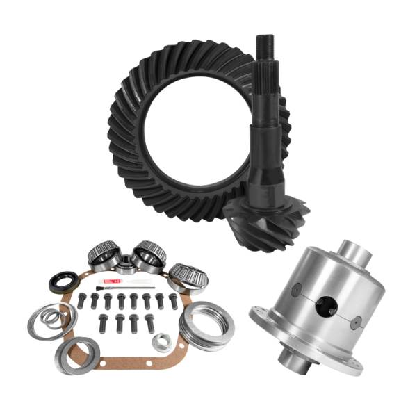 Yukon Gear & Axle - Yukon Gear & Axle Yukon 10.5in Ford 3.73 Rear Ring & Pinion Install Kit 35 Spline Positraction - YGK2139