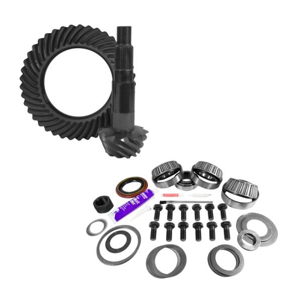 Yukon Gear & Axle - Yukon Gear & Axle Yukon 11.25in Dana 80 3.54 Rear Ring & Pinion Install Kit 4.125in OD Head Bearing - YGK2157