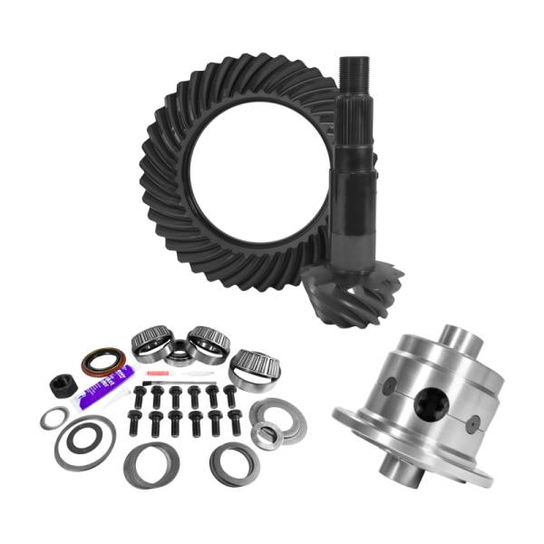 Yukon Gear & Axle - Yukon Gear & Axle Yukon 11.25in Dana 80 3.54 Rear Ring & Pinion Install Kit 35 Spline Positraction 4.125in BRG - YGK2164