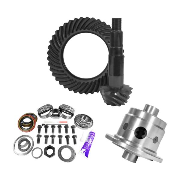 Yukon Gear & Axle - Yukon Gear & Axle Yukon 11.25in Dana 80 3.54 Rear Ring & Pinion Install Kit 35 Spline Positraction 4.375in BRG - YGK2178