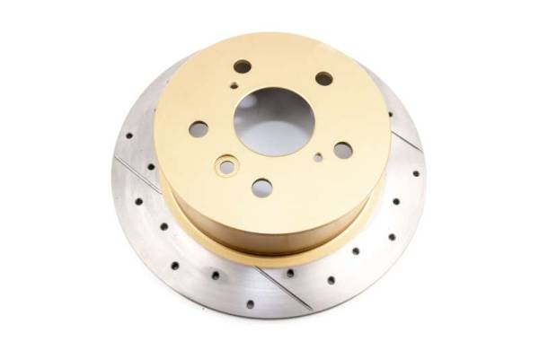 DBA - DBA 13-18 Lexus ES300h Rear Drilled & Slotted Street Series Rotor - 2713X