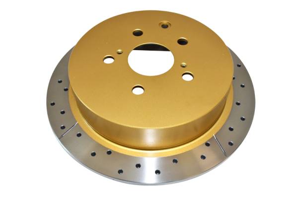 DBA - DBA 10-15 Lexus RX350 Rear Drilled & Slotted Street Series Rotor - 2733X