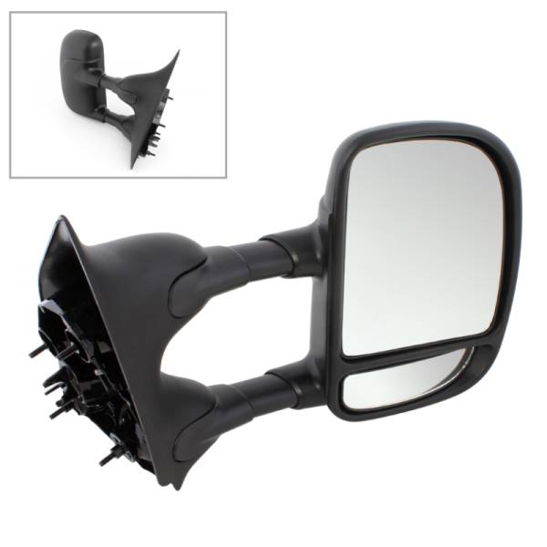 SPYDER - SPYDER Xtune Ford Superduty 02-07 Manual Extendable Manual Adjust Mirror Right MIR-FDSD99S-MA-R - 9932427