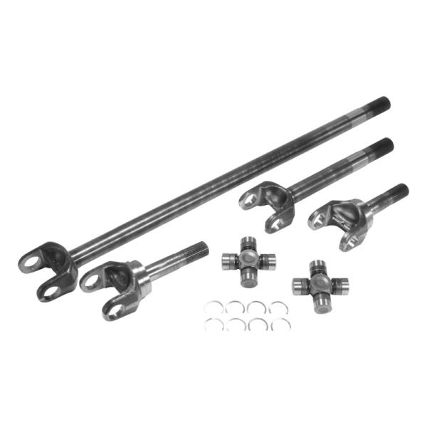 Yukon Gear & Axle - Yukon Gear & Axle Chromoly Front Axle Kit for Dana 60 (Inner/Outer Both Sides + 1480 U-Joints) - YA W26034