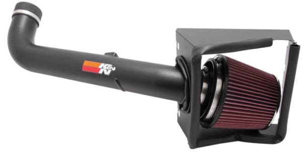 K&N Engineering - K&N Engineering 07-08 Ford F250 SD V8-5.4L Black High Flow Performance Kit - 77-2577KTK