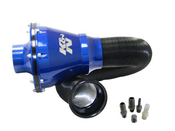 K&N Engineering - K&N Engineering Universal Apollo Blue Cold Air Intake - 70mm OD FLG PP - RC-5052AL