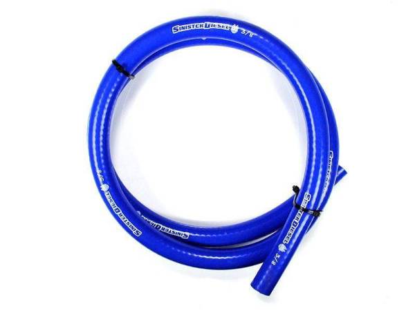 Sinister Diesel - Sinister Diesel Blue Silicone Hose 3/8in (2ft) - SD-HOSE-3/8-2