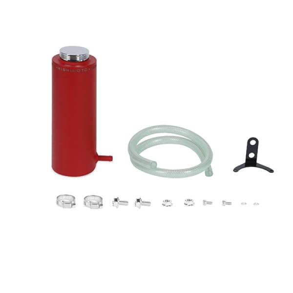 Mishimoto - Mishimoto Aluminum Coolant Reservoir Tank - Wrinkle Red - MMRT-CAWRD