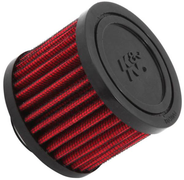 K&N Engineering - K&N Engineering 1 inch ID 3 inch OD 2.375 inch H Rubber Base Crankcase Vent Filter - 62-1410