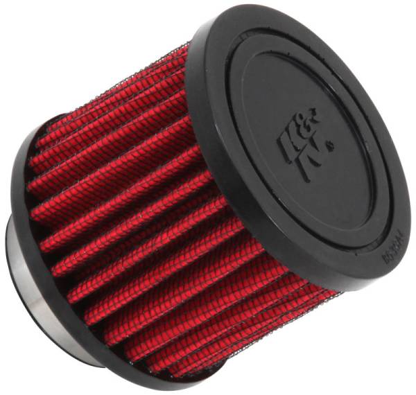 K&N Engineering - K&N Engineering 1.5in Flange ID x 3in OD x 2.5in H Rubber Base Crankcase Vent Filter - 62-1450