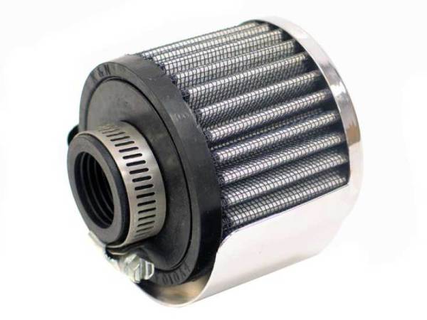 K&N Engineering - K&N Engineering 1in Flange ID x 3in OD x 2.5in Height Clamp On Crankcase Vent Filter - 62-1511