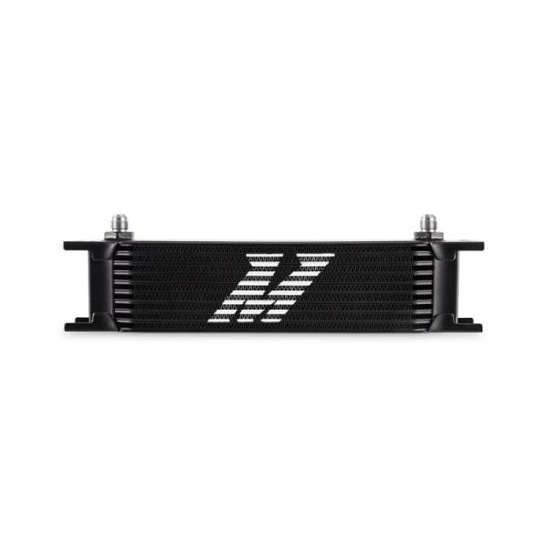 Mishimoto - Mishimoto Universal - 6AN 10 Row Oil Cooler - Black - MMOC-10-6BK