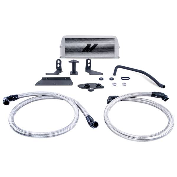 Mishimoto - Mishimoto 11-19 Ford 6.7L Powerstroke Performance Oil Cooler Kit - Silver - MMOC-F2D-11KSL