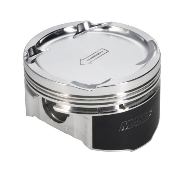 Manley Performance - Manley Performance Manley 03-06 Evo 8/9 4G63T 86.5mm +1.5mm OverBore 100mm Stroker 8.5:1 Dish Pistons w/ Rings and Pins - 608015CE-4