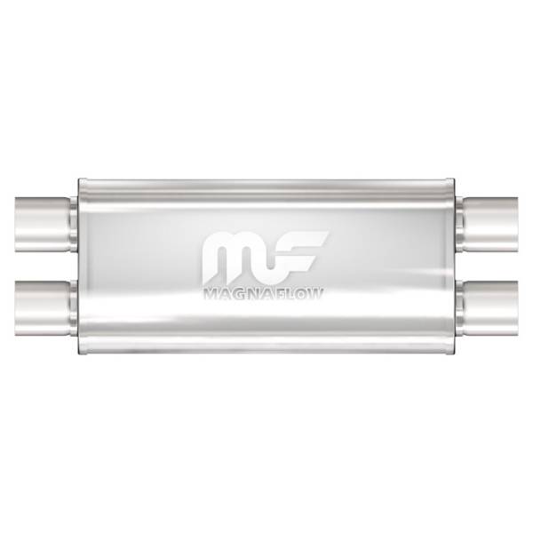 Magnaflow - Magnaflow Muffler Mag SS 18X5X8 2.5 D/D - 12468