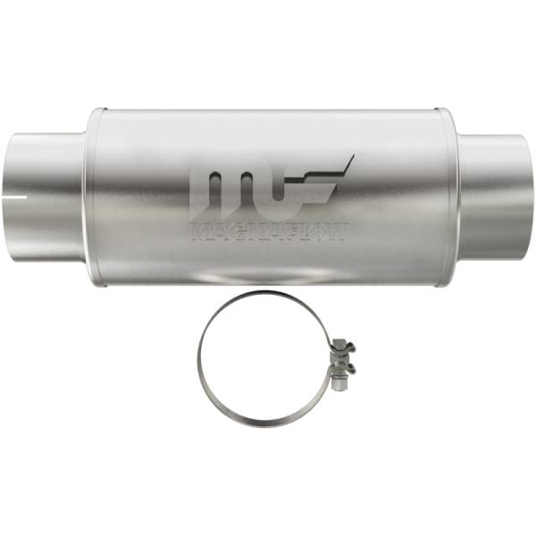 Magnaflow - Magnaflow Muffler Mag DSL SS 7x7x14 5in Inlet 5in Outlet - 12776