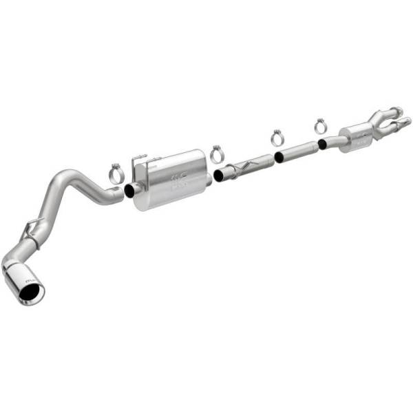 Magnaflow - Magnaflow 2020 Ford F250/F350 3.5in Street Series Cat-Back Exhaust Rear Passenger Exit-Polished Tip - 19530