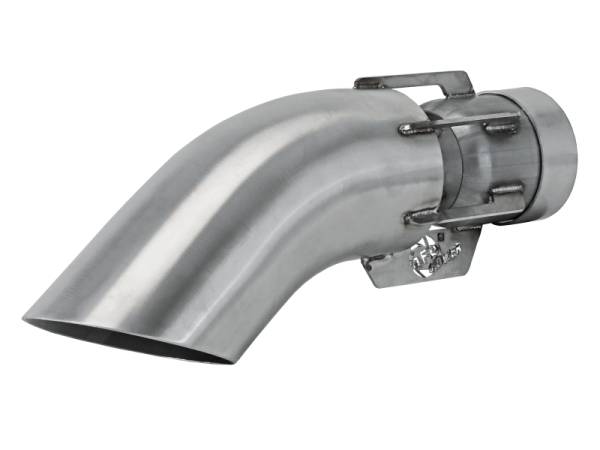 aFe - aFe MACH Force-Xp 304 Stainless Steel Clamp-on Exhaust Tip Brushed - 49T30401-H151