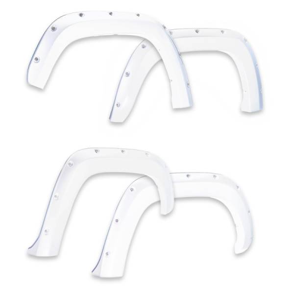 EGR - EGR 2017 Ford Super Duty Bolt-On Look Color Match Fender Flares - Set - Oxford White - 793914-Z1