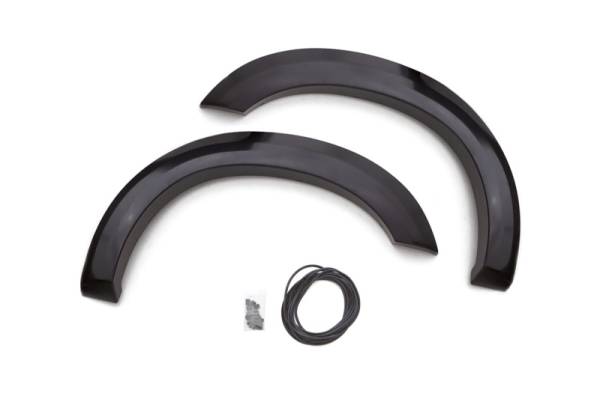 LUND - LUND 99-07 Ford F-250 Ex-Extrawide Style Smooth Elite Series Fender Flares - Black (2 Pc.) - EX311SA