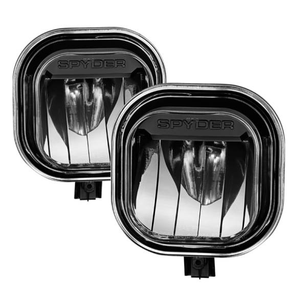 SPYDER - SPYDER Ford Superduty 11-14 LED Fog Lights Black FL-YD-FS11-LED-BK - 5081100