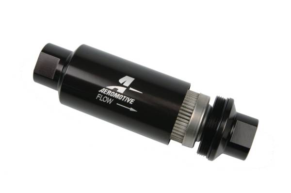 Aeromotive - Aeromotive In-Line Filter - AN-10 - Black - 100 Micron - 12324