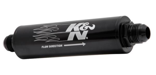 K&N Engineering - K&N Engineering 2in OD x 9in L 10AN 25 Micron In-Line Fuel/Oil FIlter - 81-1002