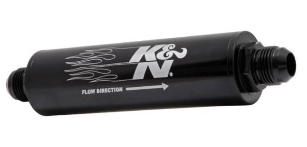 K&N Engineering - K&N Engineering 2in OD x 9in L 10AN 74 Micron In-Line Fuel/Oil FIlter - 81-1003
