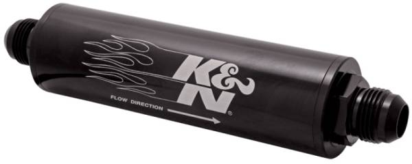 K&N Engineering - K&N Engineering 2in OD x 9in L 12AN 25 Micron In-Line Fuel/Oil FIlter - 81-1005
