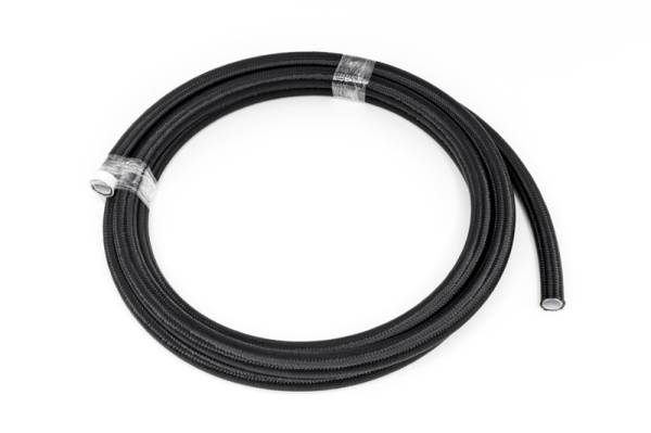 DeatschWerks - DeatschWerks 10AN Black Nylon Braided PTFE Hose 10 Feet - 6-02-0866-10