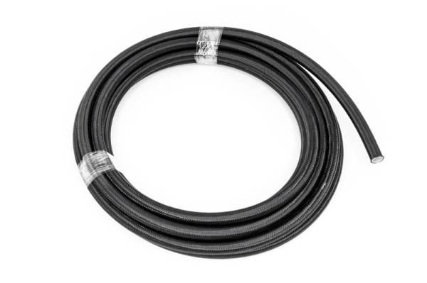 DeatschWerks - DeatschWerks 10AN Black Nylon Braided PTFE Hose 20 Feet - 6-02-0866-20