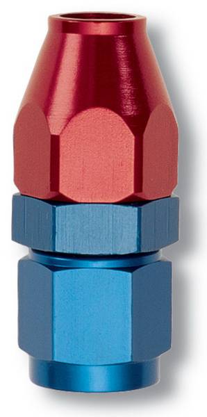 Russell - Russell Performance Red/Blue -6 AN Female Swivel to 3/8in Aluminum Tube - 639200