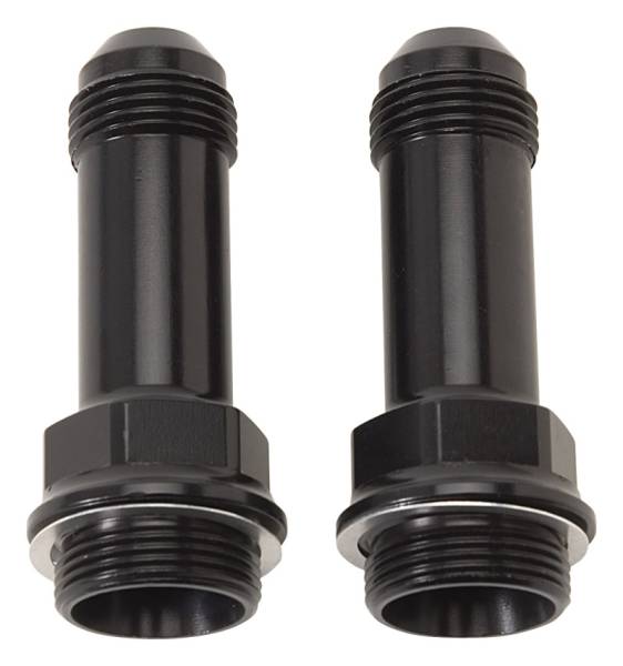 Russell - Russell Performance 7/8in -20 x -6 AN Male Flare Extended (2 pcs.) (Black) - 640363