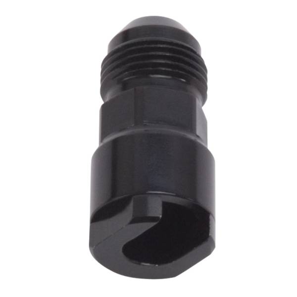 Russell - Russell Performance -8AN Male to 3/8in SAE Quick-Disconnect Female (Black Single) - 644133