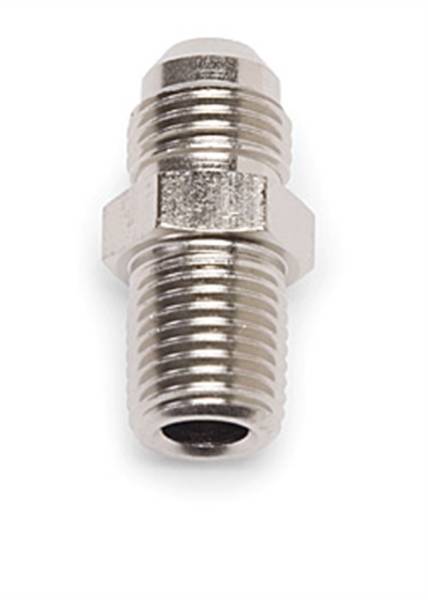 Russell - Russell Performance -6 AN to 1/4in NPT Straight Flare to Pipe (Endura) - 660441