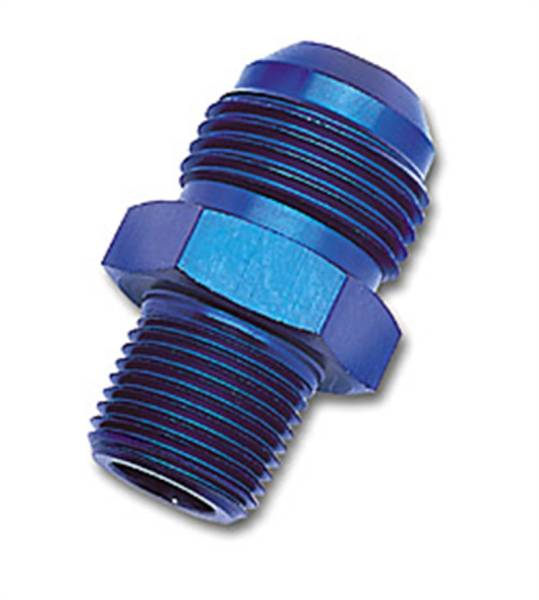 Russell - Russell Performance -6 AN to 1/8in NPT Straight Flare to Pipe (Blue) - 660450