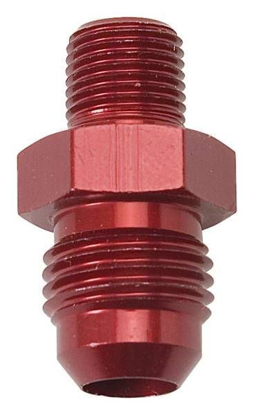 Russell - Russell Performance -6 AN MALE X 1/8in NPT MALE (Red) - 660454