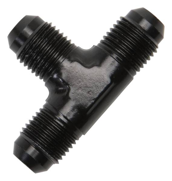 Russell - Russell Performance -4 AN Flare Tee Fitting (Black) - 661003