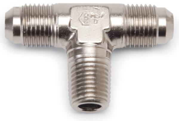 Russell - Russell Performance -3 AN to 1/8in NPT Flare to Pipe Tee Fitting - 661061