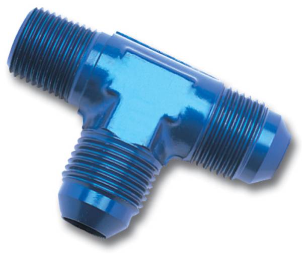 Russell - Russell Performance -3 AN to 1/8in NPT Flare to Pipe Tee On Run Fitting - 661100