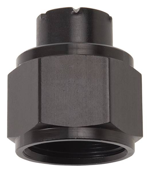Russell - Russell Performance -12 AN Flare Cap (Black) - 661993