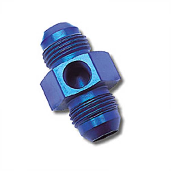 Russell - Russell Performance -6 AN Fuel Union Pressure Adapter (Blue) - 670000