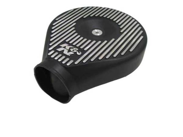 K&N Engineering - K&N Engineering Universal Plenum 11.89in L x 9in Dia x 4.75in H - Black - 85-1060