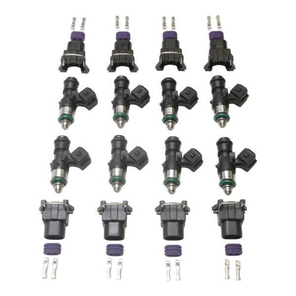 DeatschWerks - DeatschWerks Set of 8 1500cc/min For The Fitech Go EFI 8/Holley Super Sniper 1250/ Sniper Xflow 1375 - 16M-19-1500-8