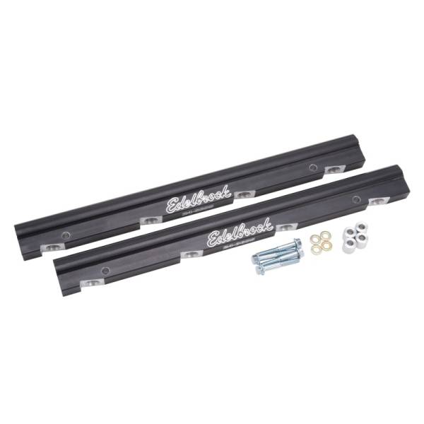 Edelbrock - Edelbrock Fuel Rail Kit for LS3 Super Victor EFI Manifold 28215 -8 A N Ends - 3655