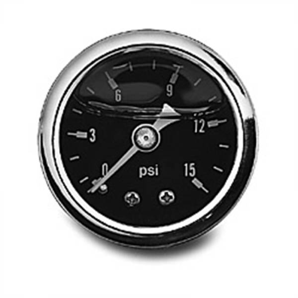 Russell - Russell Performance 15 psi fuel pressure gauge (Liquid-filled) - 650330