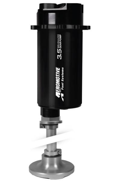 Aeromotive - Aeromotive Brushless Spur Gear Fuel Pump w/TVS Controller - Universal - In-Tank - 3.5gpm - 18394