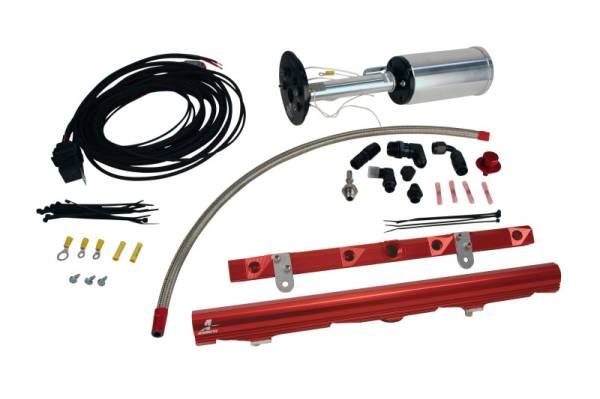 Aeromotive - Aeromotive C6 Corvette Fuel System - Eliminator/LS2 Rails/Wire Kit/Fittings - 17182